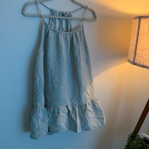 Sage Linen Tunic